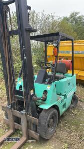 MITSUBISHI 1.5t gas forklift truck with duplex mast (inoperable) - 3