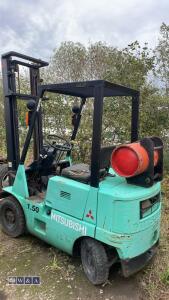 MITSUBISHI 1.5t gas forklift truck with duplex mast (inoperable) - 4