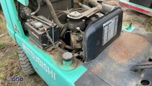 MITSUBISHI 1.5t gas forklift truck with duplex mast (inoperable) - 13