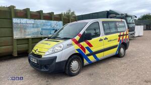 2011 CITROEN DISPATCH COMBI L1H1 HD1 MPV 5-speed manual diesel (BN61 UKP)(V5 & manual in office) (inoperable)