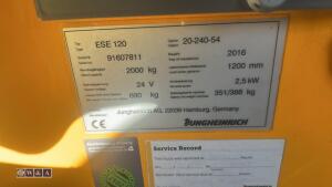 Jungheinrich ese 120 pallet truck c/w charger - 19