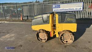 2021 Bomag bmp8500 remote controlled double drum roller - 2