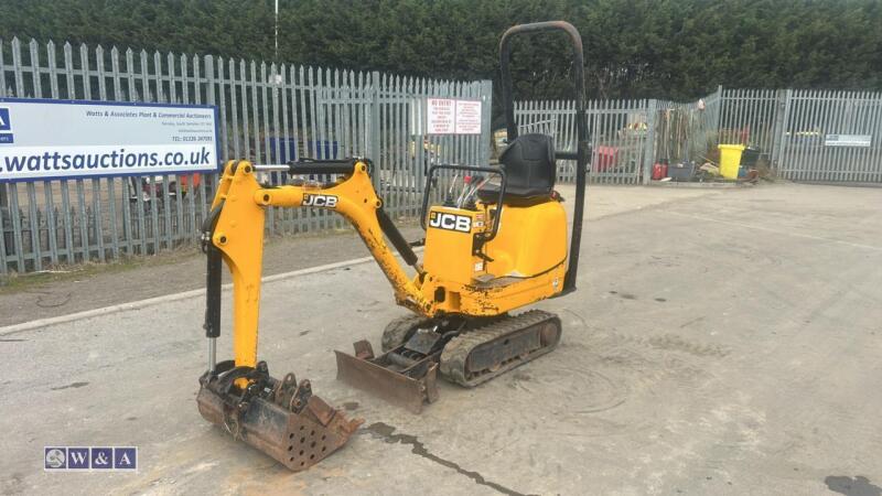 2021 jcb 8008 micro c/w 3 buckets