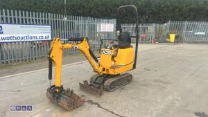 2021 jcb 8008 micro c/w 3 buckets