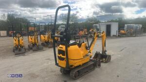 2021 jcb 8008 micro c/w 3 buckets - 5