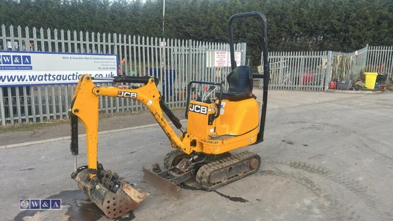 2021 jcb 8008 micro c/w 3 buckets