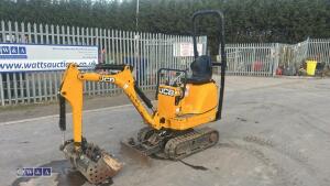 2021 jcb 8008 micro c/w 3 buckets