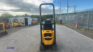 2021 jcb 8008 micro c/w 3 buckets - 2