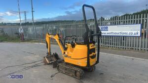 2021 jcb 8008 micro c/w 3 buckets - 9