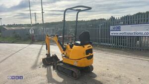 2021 jcb 8008 micro c/w 3 buckets - 3