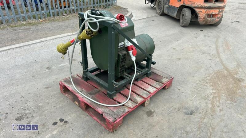 Pto driven 240v/ 3 phase generator