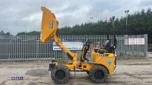 2021 jcb 1TE battery powers hi tip dumper c/w charger - 12