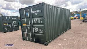 20ft container ( one trip ) green - 4