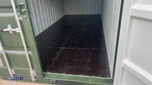 20ft container ( one trip ) green - 8