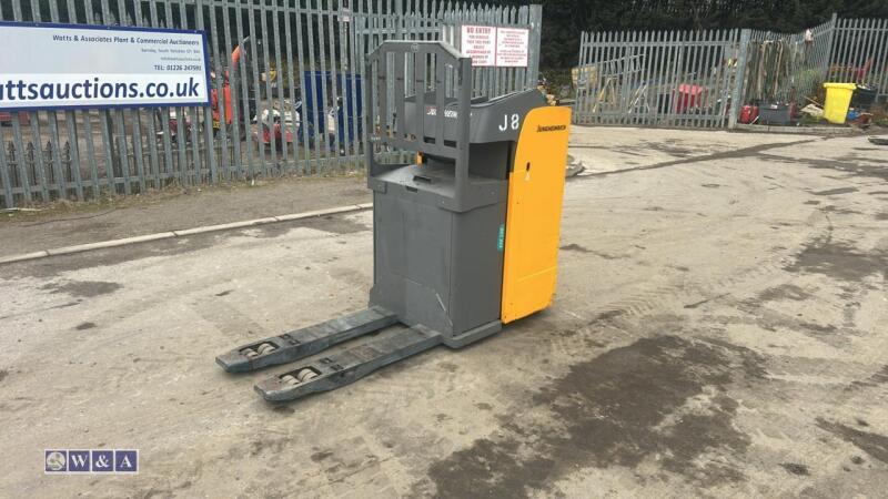 Jungheinrich ese 120 battery pallet truck c/w charger