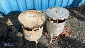 2 x BULLFINCH gas heaters - 2