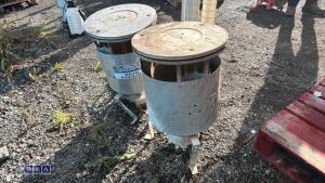 2 x BULLFINCH gas heaters - 3