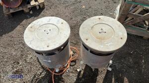 2 x BULLFINCH gas heaters - 4