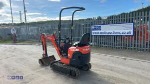 2018 Kubota Kx008-3 c/w 2 buckets - 3