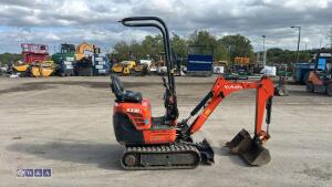 2018 Kubota Kx008-3 c/w 2 buckets - 6