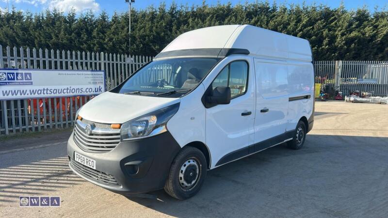 Vauxhall vivaro bi turbo