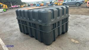 2500 litre plastic fuel tank c/w fuel pump hose reel - 8