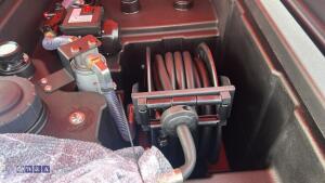 2500 litre plastic fuel tank c/w fuel pump hose reel - 13