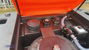 980 litre plastic fuel tank c/w pump n hose reel - 10