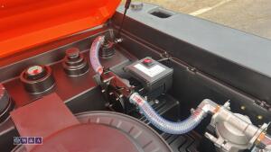 980 litre plastic fuel tank c/w pump n hose reel - 14