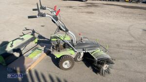ZIPPER ZI-KM1000 sweeping machine c/w snow plough attachment - 6