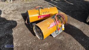 2 x 110v gas space heaters - 5