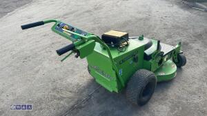 2019 MEAN GREEN lithium battery commercial mower c/w charger s/n111345 - 4