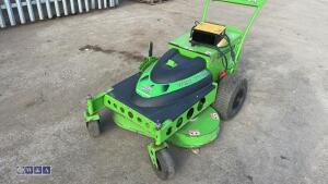 2019 MEAN GREEN lithium battery commercial mower c/w charger s/n111345 - 9