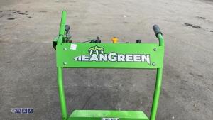 2019 MEAN GREEN lithium battery commercial mower c/w charger s/n111345 - 10