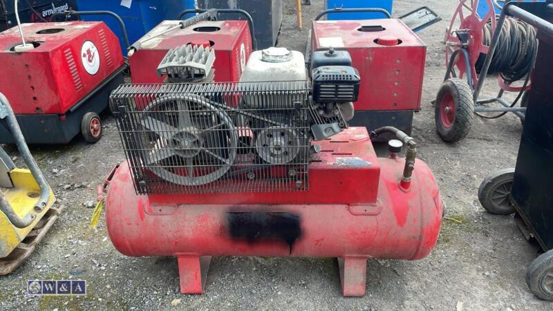 Petrol driven compressor