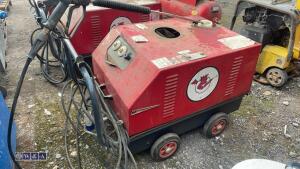 DEMON 240v diesel steam cleaner, hose & lance - 2