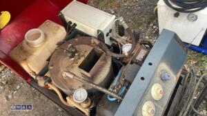 DEMON 240v diesel steam cleaner, hose & lance - 6