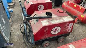DEMON 240v diesel steam cleaner, hose & lance