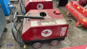 DEMON 240v diesel steam cleaner, hose & lance - 2