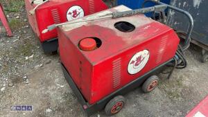 DEMON 240v diesel steam cleaner, hose & lance - 4