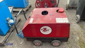 DEMON 240v diesel steam cleaner, hose & lance