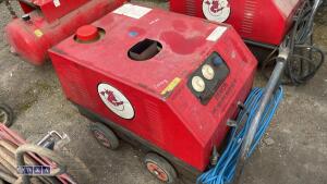 DEMON 240v diesel steam cleaner, hose & lance - 4