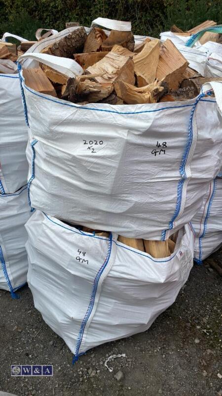2 x bags of logs