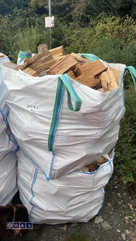 2 x bags of logs