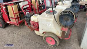 DEMON pressure washer c/w hose, lance & water tank - 2
