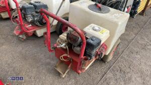 DEMON pressure washer c/w hose, lance & water tank - 5