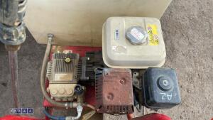 DEMON pressure washer c/w hose, lance & water tank - 6