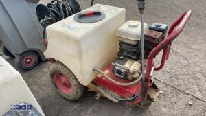 DEMON pressure washer c/w hose, lance & water tank - 7