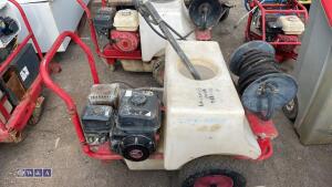 DEMON pressure washer c/w hose, lance & water tank - 2
