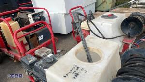 DEMON pressure washer c/w hose, lance & water tank - 4